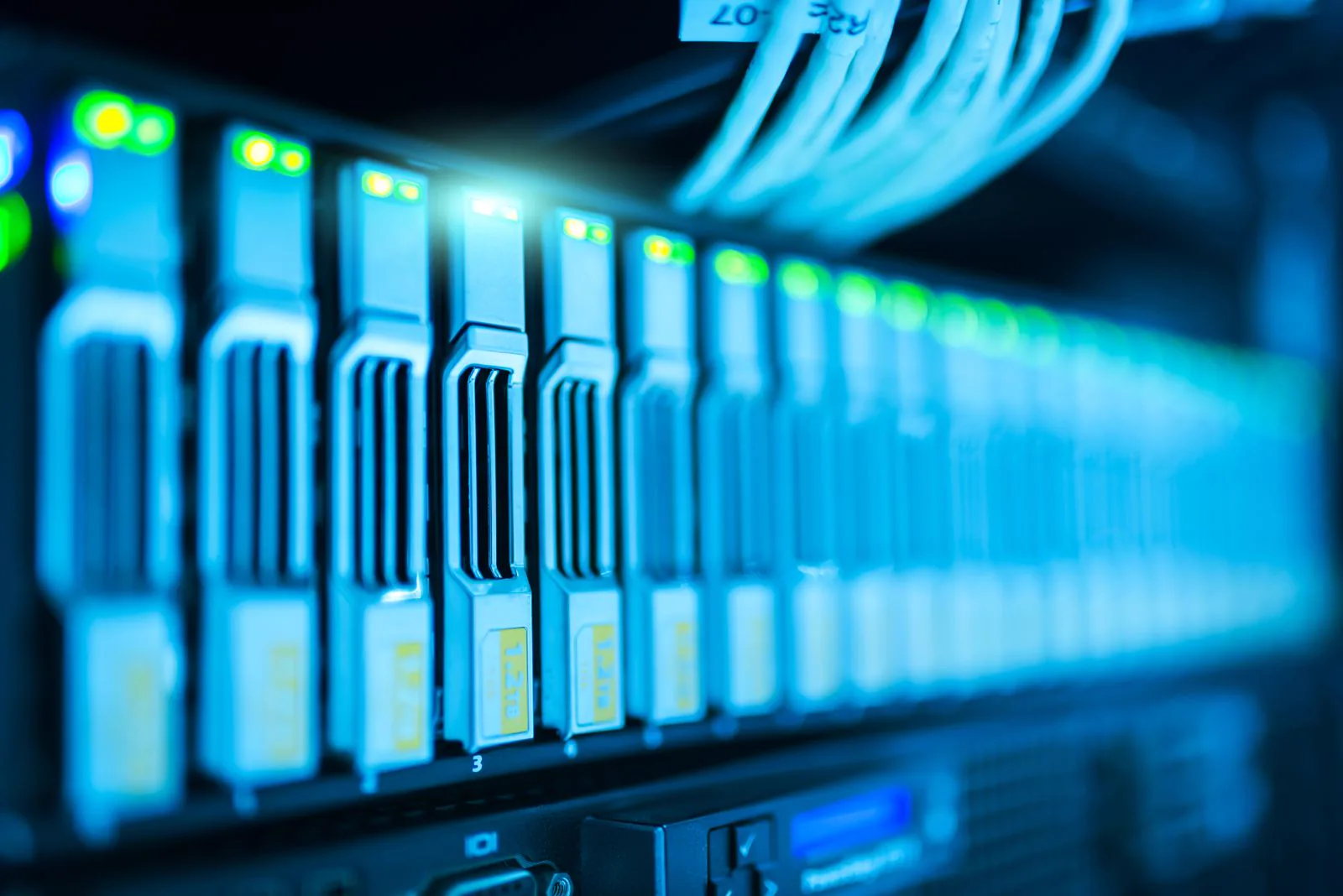 Enterprise-grade structured network and rack installation